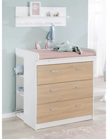 Bibliotecă pentru copii albă 29x88 cm Maren – Roba