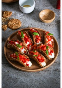 Set 12 vase din gresie Bonami Selection Malia, portocaliu cărămiziu