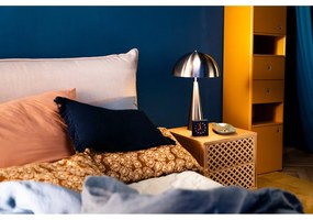 Pat matrimonial bej tapițat cu spațiu de depozitare și somieră 180x200 cm Jade – Bobochic Paris