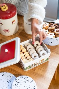 Recipiente 3 buc. din metal pentru prăjituri Speckled – Premier Housewares