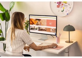 Avizier din metal PT LIVING Perky, ø 50 cm, alb