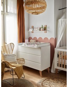 Raft de perete Pinio Swing, alb