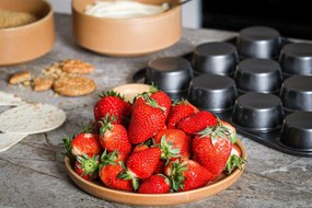 Set 12 vase din gresie Bonami Selection Malia, portocaliu cărămiziu