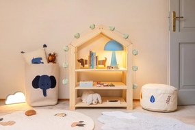 Veioză albastru-deschis (înălțime 33 cm) Mush – Hübsch