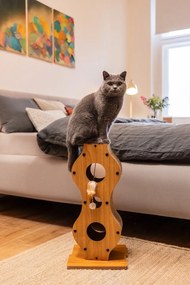 Pat matrimonial bej tapițat cu spațiu de depozitare cu somieră 180x200 cm Lotte – Meise Möbel