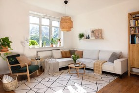 Fotoliu din catifea WOOOD Mark, verde închis