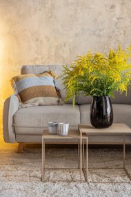 Măsuțe de cafea bej 2 buc. din metal 40x40 cm Fera – Blomus