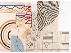 Covor negru/bej 120x180 cm Coastalina – Bonami Selection