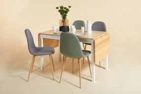 Set 2 scaune dining Bonami Essentials Lissy,gri deschis