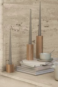 Sfeșnice 3 buc. din lemn Dreva – Blomus