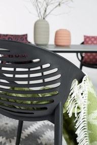 Masă de grădină gri 210 x 100 cm Strong - Bonami Selection