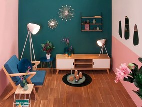 Ceas de perete Karlsson Sunburst, auriu