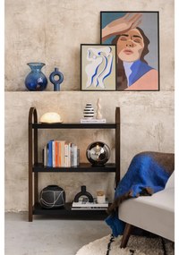 Veioză maro LED cu abajur textil (înălțime 2,5 cm) Booklight – Gingko