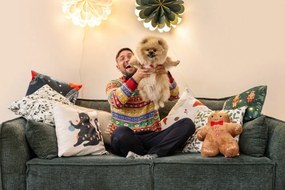 Canapea verde-închis 208 cm Vanda – Mazzini Sofas