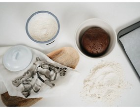 Prosop de bucătărie din in Linen Tales, 65 x 45 cm, alb