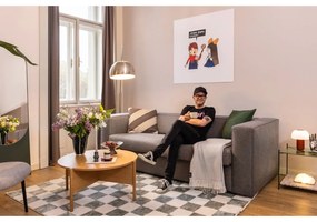 Veioză portocalie LED cu intensitate reglabilă din aluminiu (înălțime 22 cm) Harvest – Zone