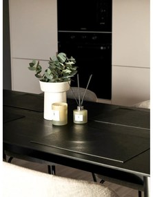 Suport farfurie din imitație de piele ZicZac Troja Rectangle, 33 x 45 cm, negru