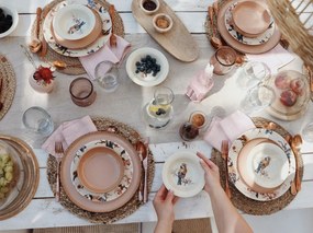 Suport farfurie din iută Södahl, ø 35 cm, natural