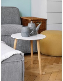 Cană din gresie ceramică Bloomingville Kendra, 500 ml, gri