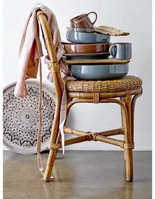 Bol de servire din gresie ceramică Bloomingville Pixie, ø 28,5 cm, verde