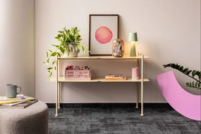 Vază din sticlă lucrată manual (înălțime 18 cm) Vidia – Bloomingville