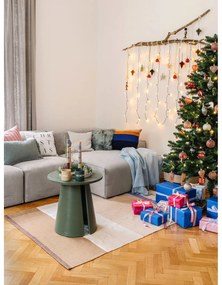 Pernă Tiseco Home Studio Sheepskin, 45 x 45 cm, verde