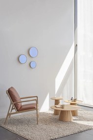 Măsuță auxiliară rotundă din lemn de stejar ø 55 cm Mushroom – Gazzda