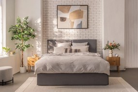 Noptieră în culoare naturală cu aspect de lemn de stejar Langley – Actona