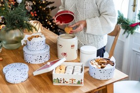 Vază din sticlă Hübsch Sole, înălțime 20 cm, verde