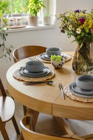 Set 18 vase din gresie Bonami Selection Malia, gri