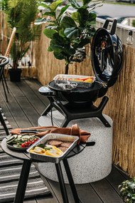 Masă de grădină Bonami Essentials Lounge, ø 51 cm, gri