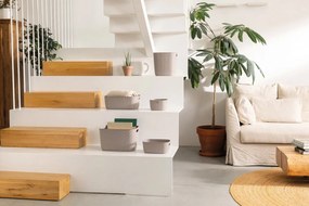 Coș de depozitare din plastic 28x28x27 cm Softex – Curver