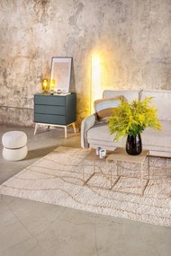 Măsuțe de cafea bej 2 buc. din metal 40x40 cm Fera – Blomus