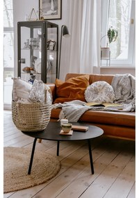 Covor rotund House Nordic Bombay, ø 90 cm, maro deschis