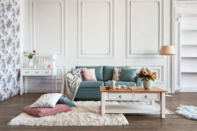 Blană artificială Tiseco Home Studio Sheepskin, 60 x 90 cm, gri deschis