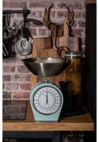 Cântar de bucătărie Kitchen Craft Living Nostalgia, 4 kg, albastru