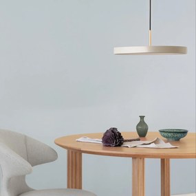 Lustră crem LED cu intensitate reglabilă cu abajur din metal ø 43 cm Asteria Plus Medium – UMAGE