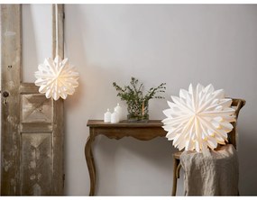 Decorațiune pentru Crăciun Star Trading Clipp, alb, ø 60 cm