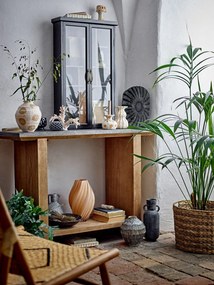 Vază portocalie din sticlă (înălțime 30 cm) Kanji – Bloomingville