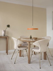 Lustră portocalie LED cu abajur din metal ø 43 cm Asteria Medium – UMAGE