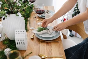 Sfeșnic din ceramică Kähler Design Urbania Lighthouse Manor, alb