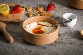 Set 12 vase din gresie Bonami Selection Malia, portocaliu cărămiziu