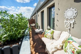 Canapea de grădină din ratan artificial Vistdal - Bonami Essentials