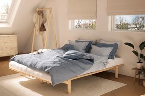 Saltea futon albă mediu-fermă 160x200 cm Comfort Natural – Karup Design