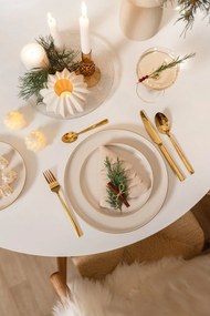 Decorațiune luminoasă de Crăciun albă 4 buc. ø 6,5 cm Carla – Sirius