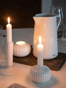 Lumânare lungă Ego Dekor Cylinder Pure, timp de ardere 53 h, alb