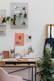 Vază Sass &amp; Belle Bohemian Home Mojave, alb - negru