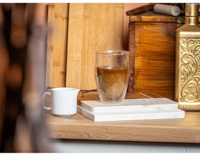 Set de 2 pahare cu pereți dubli Vialli Design Allessia, 350 ml