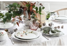 Vază din gresie Kähler Design Hammershoi, înălțime 12,5 cm, alb