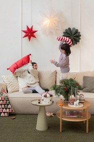 Pernă decorativă 50x30 cm cu model de Crăciun Candy Cane – Catherine Lansfield